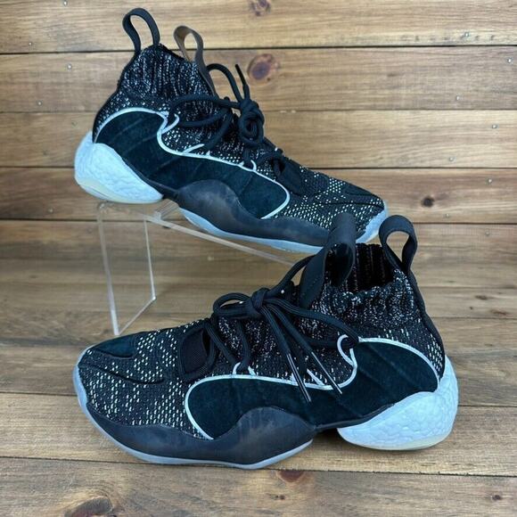 NEW Adidas Men\'s Crazy BYW X Oreo Black White Basketball Shoes DB2743 6Y, W 7.5 main image 4